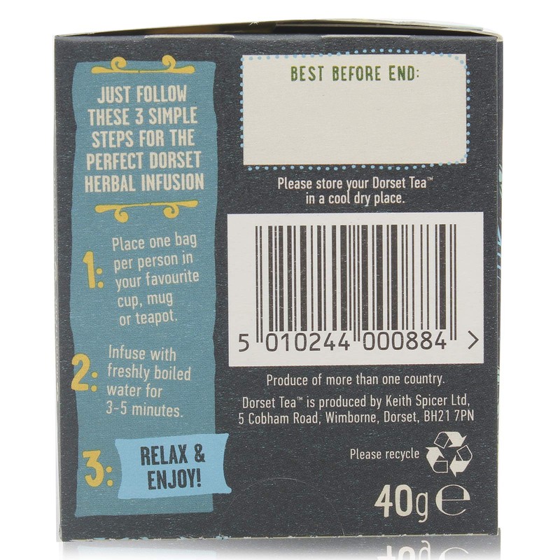 Dorset Tea Cool Camomile Tea 20 Bags