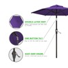 AreShark 7.5FT Patio Umbrella Table Market Umbrella w/Tilt and Crank