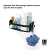 Umbra Flex Shower Caddy with Gel Closure Technology - Adjustable