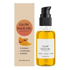 Aceite Facial Glow Con Cúrcuma Natural Cúrcuma Manzanilla