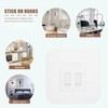 OSALADI 20pcs Hooks Sticker Wall Hanger Bedroom Hook Towel Storage
