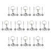 Oldbones 10 x Motorcycle Racing Fasteners Quick Release D-Ring 1/4