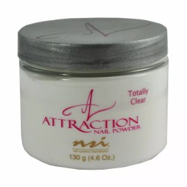 NSI Attraction Nail Acrylic Powder 1.4oz 40g *Choose a Color* - Totally Clear