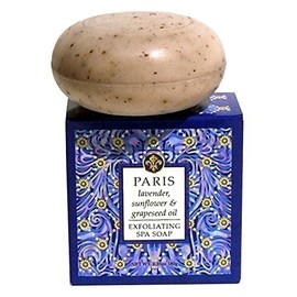Greenwich Bay Destination Exfoliating Spa Round Bar Soap 6.35 Oz. Ea. (Paris-Lavender, 1 Pack) by Greenwich Bay Trading Company