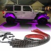 KEEPDSGN 6PCS RGB LED Under Car Underglow body Light Strip