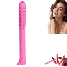 Chewable Breathers Stick with Essential Oil,Chewable Essential Oil Breath Stick for Aromatherapy on The Go,Portable Aromatherapy for Focus & Respiratory Support,Small and Lightweight,Pink