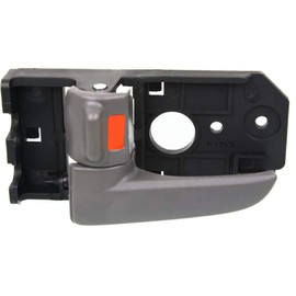 For Kia Spectra Interior Door Handle 2004 05 06 07 08 2009 Front OR Rear Driver Side | Gray | w/door lock button