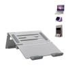 PHOCAR Soporte Multidispositivo 3 en 1, Base de Aluminio para