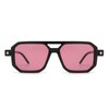 LJCZKA Retro 70s Square Sunglasses for Men and Women, Classic
