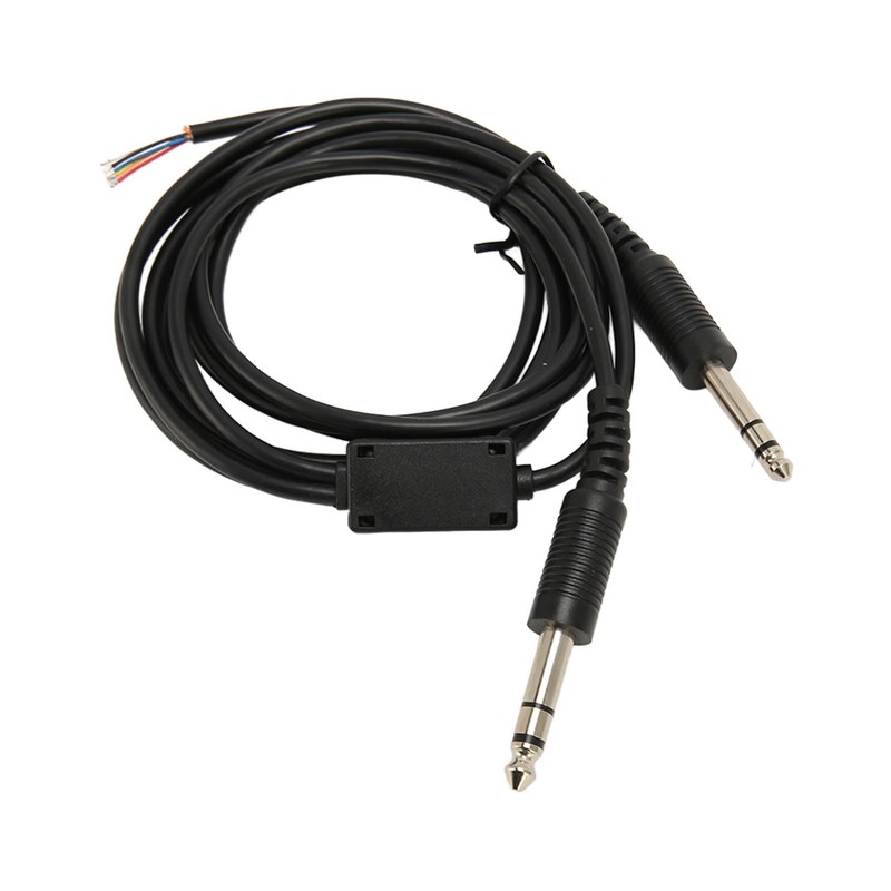 Aviation Headset Cable, Dual GA Plug Aviation Headset Replacement Cable