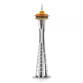 Fascinations Premium Series ICONX 1962 SPACE NEEDLE 3D Metal Earth Model Kit