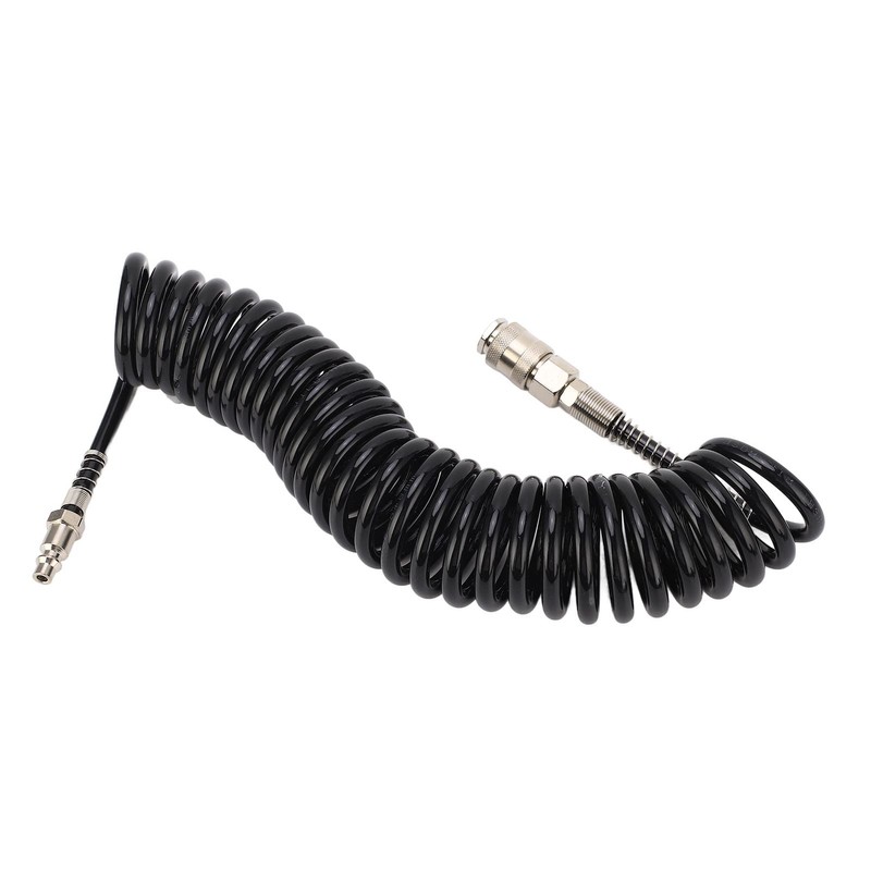 BROLEO Air Compressor Coil Hose, Durable Anti-Kink Recoil Air Hose,