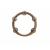 Mia Jewel Shop Handmade Bamboo Tambourine Headless Single Row 5
