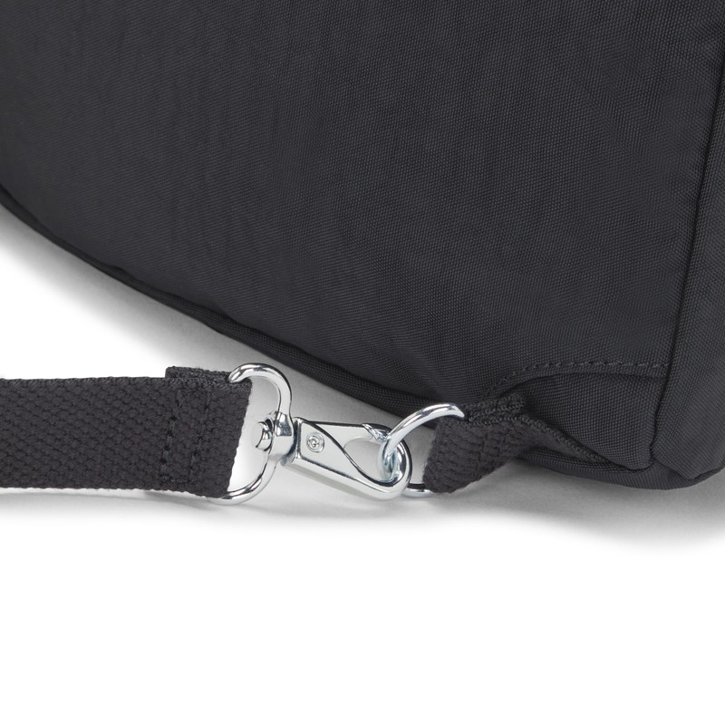 Kipling FIREFLY UP Small backpack (convertible to shoulderbag), Black Noir