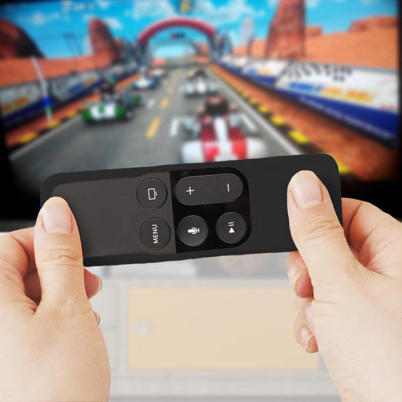 TOKERSE Silicone Case Compatible with Apple TV 4K/HD Siri Remote