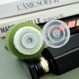 Mrsdry Travel Bottles for Toiletries, Large 6oz Travel Size Containers, BPA Free Leak Proof Tubs Refillable Liquid Accessories with Toiletry Bag for Cometic Shampoo and Lotion Soap (4 Pack)