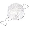 IBILI Frying Basket with Two Side Handles, Tinplate, Silver, 23