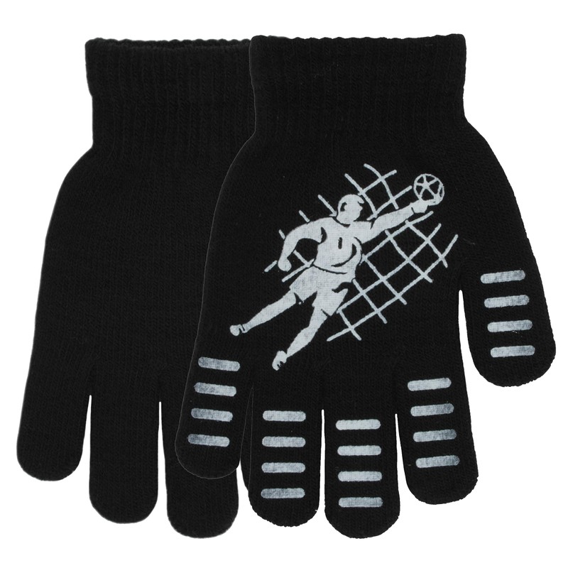 MAGIC GLOVES Boys Pattern Winter Gripper Gloves - Kids 3