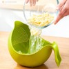 2 Pack Kitchen Colander Strainer Set, Multi-Functional Kitchen Strainers with