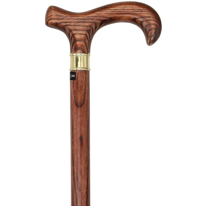 Royal RC Canes Extra Long, Super Strong Espresso Derby Walking