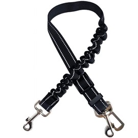 Synchain Hunde Sicherheitsgurt, 3-in-1 Hundesicherheitsgurt mit Elastischer Ruckdämpfung und Starke Karabiner,für Alle Hunderassen & Auto