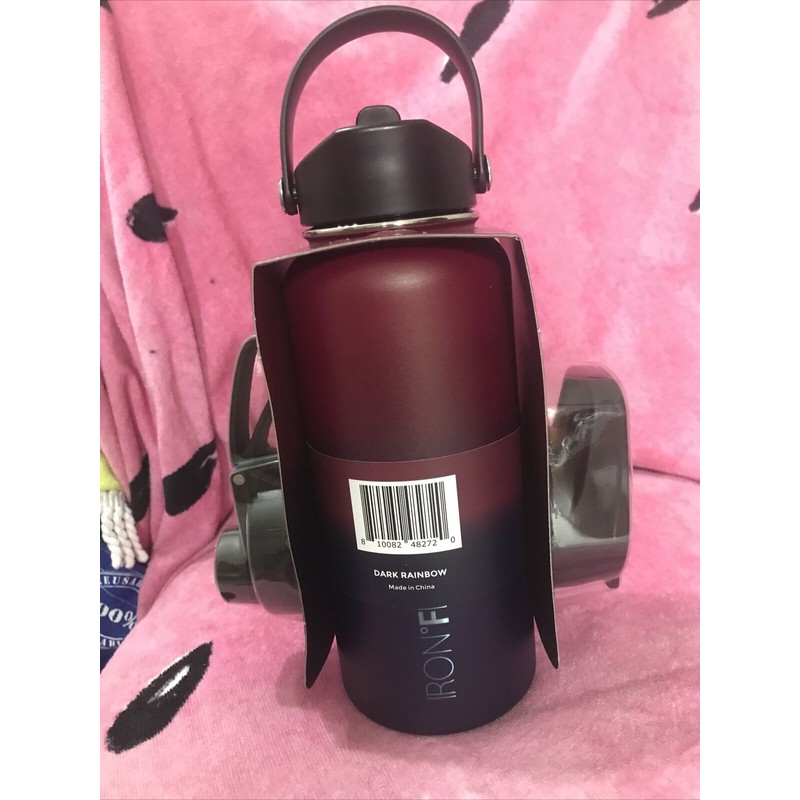 Iron Flask Sports Water Bottle 32 Oz 3 Lids Straw