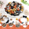 Kovict 100Pcs 12mm 15mm Dog Focal Silicone Beads for Keychain