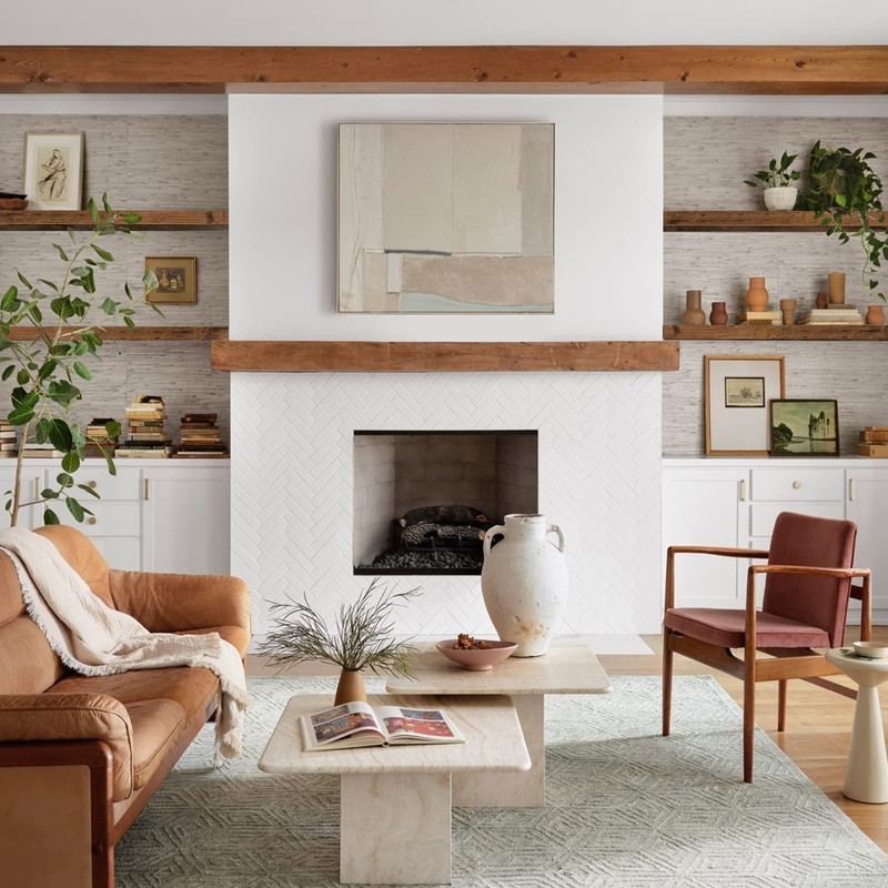 QEEIG Floating Shelves for Wall 35.4" Long - Wall Mounted