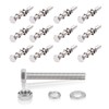 ddckj 12 Sets of M8x60 Bolts with Nuts and Washers