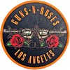 Guns N' Roses Men's Los Angeles Orange Embroidered Patch Orange