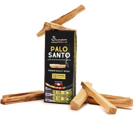 Samsara Palo Santo Sticks - High Quality Sacred Natural Incense AA+, 100% Natural No Additives, Made in Peru (9 Sticks)