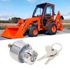 Tractor Ignition Switch 66021 55140 Aluminium Alloy Start Switch With