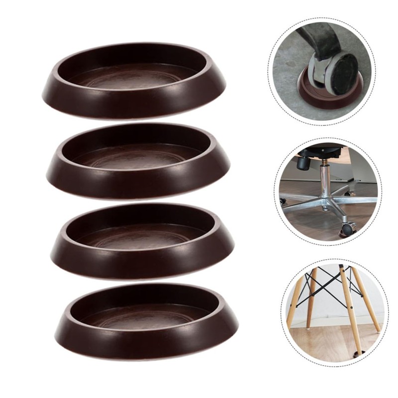 SEWACC 4pcs Wear Resistant Furniture Cups Multi Function Couch Stoppers