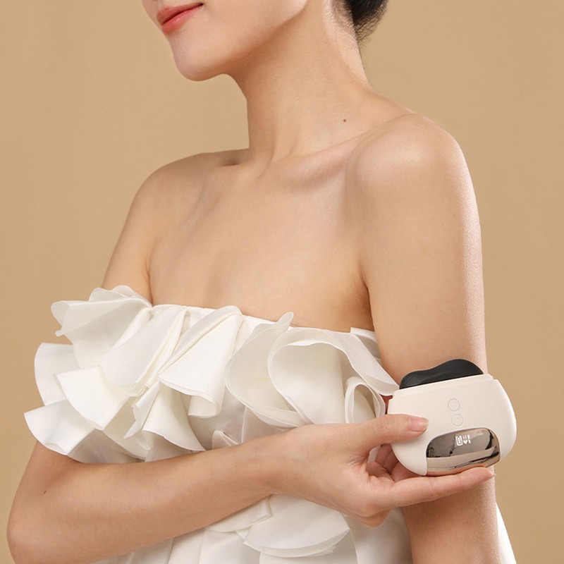 Smart Gua Sha Massager Electric Face Body Scraper Red Light