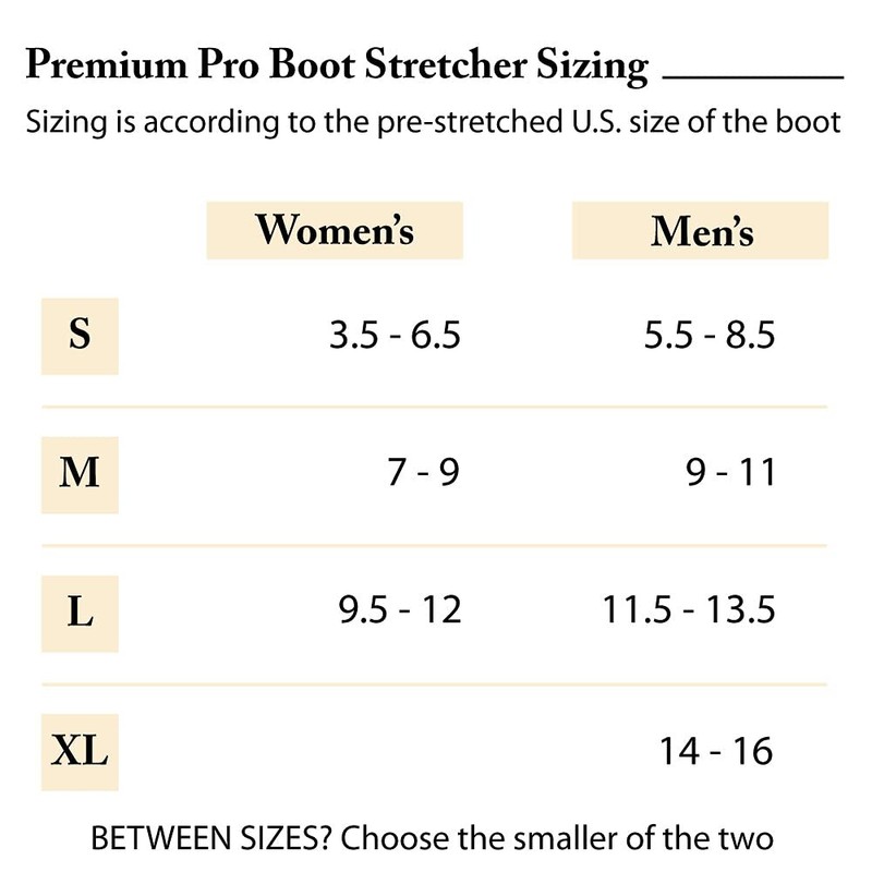 FootFitter Premium Professional Boot Width Stretcher, Adjustable Boot Stretcher for