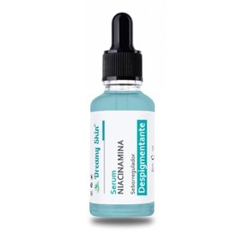 Serum Tópico Niacinamida Calmante 30ml combate y reduce acné, calma irritaciones y enrojecimiento, hidrata, potencia la producción de colágeno, trata hiperpigmentación y manchas.