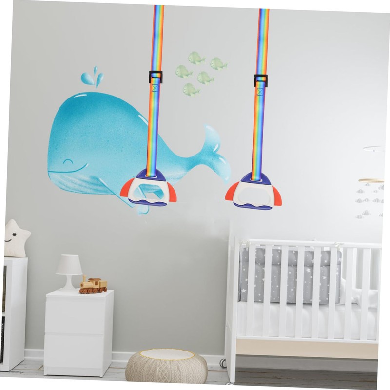 WOONEKY Infant Crib Pull up for Boys and Girls Learning