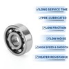 ACROPIX 6302 & Deep Groove Ball Bearings P5 15x42x13mm Lubricated