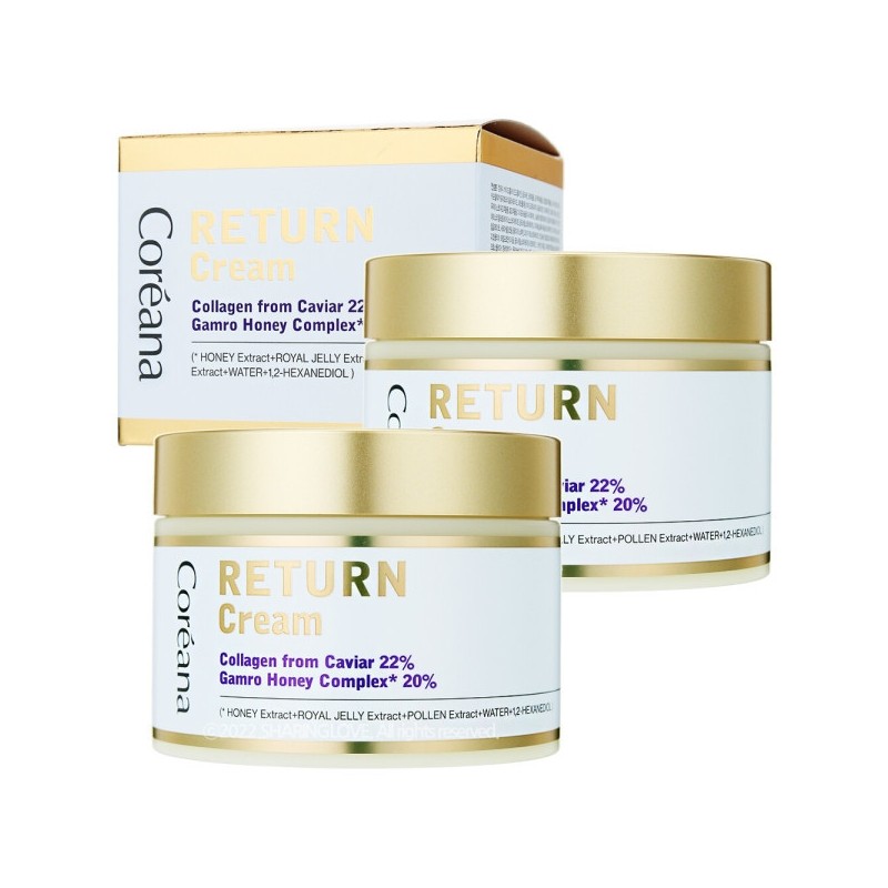 Koreana Return Cream 100ml x 2 / 코리아나 리턴 크림