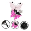 Alipis 3pcs Butterfly Air Vent Clips Cute Bling Car Accessories