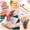 BUSHIBU Cute Pencils for Kids, Fun Pencil with Erasers Toppers,