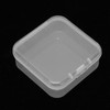 24pcs Mini Clear Jewelry Box Transparent Portable Small Plastic Storage