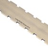 Practical 24.75 Notched Fret Board Straight Edge Luthiers Tool for
