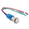 DriSentri Horn Button Switch, 16mm Momentary Push Button Switch, 12V