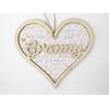 Wooden Heart For Granny