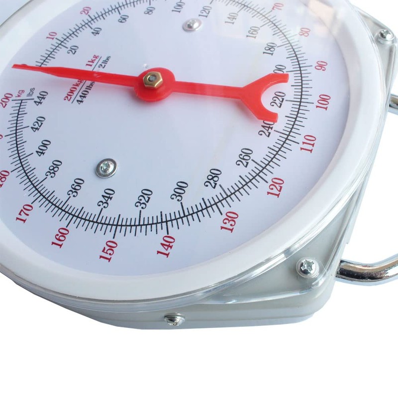 Spring Hanging Dial Scale,440lbs Industrial Hanging Scale,Spring Mechanical Hanging Scale