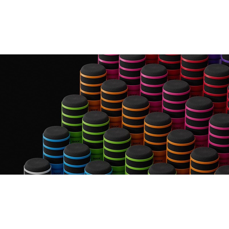 Rode PodMic Cardioid Dynamic Broadcast Microphone with WS14 PodMic Pop