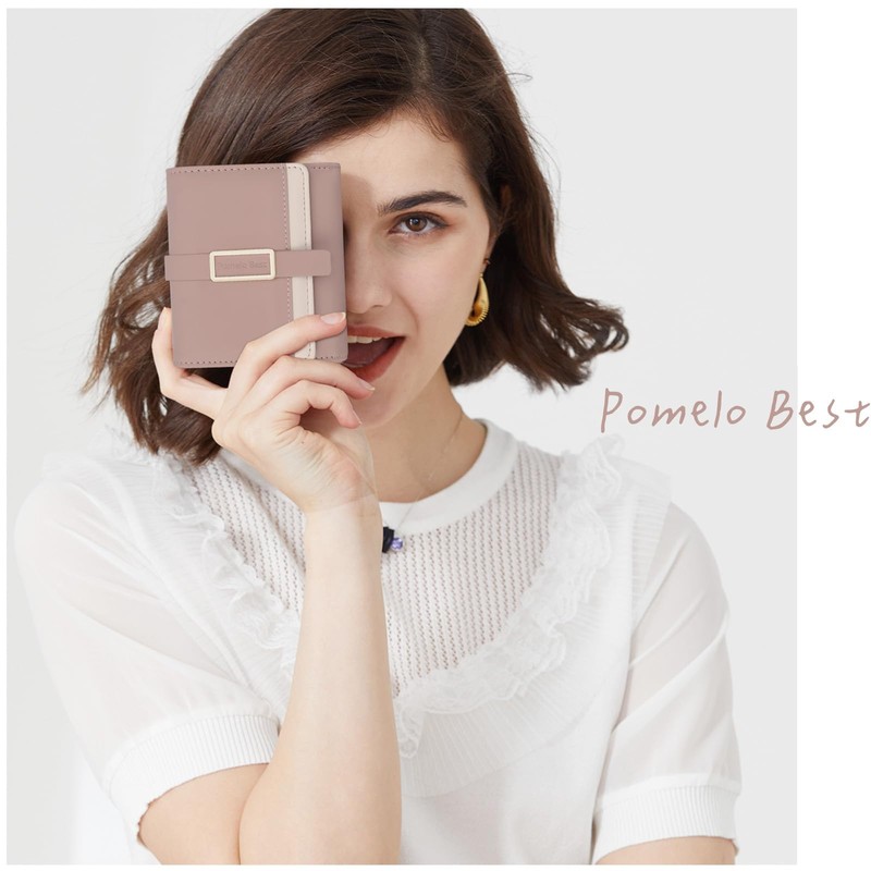 Pomelo Best Women's Trifold Wallet, Folding Wallet, Small Wallet, Includes