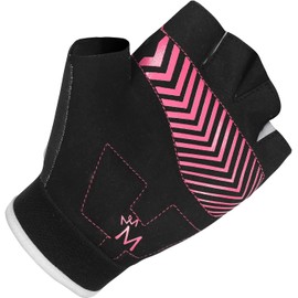 Cycling Gloves for Kids Half Finger Gloves for Children Bicycle Outdoor, Gym Gloves for Toddler Boys Girls for Riding Biking Sports Gloves are Non-Slip, Youth Age 2-10 (Year 9-10, Pink)