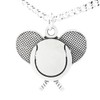 Heartland Store Tennis Racket and Ball Shaped Sterling Silver Medal